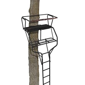 BIG GAME Guardian XLT 2-Person Ladder Stand - Ultimate Overhead Hunting Platform