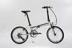 Adjustable stem adapts to riders of all sizes from below 5 ft to over six ft 4.