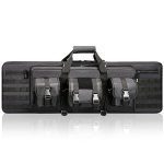 Double Rifle Case - - Dual Carrying Backpack with Accessories Compartment