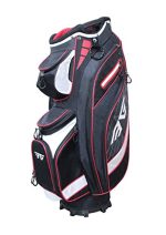 Super Light Golf Cart Bag,14 way Top and Full Length Divider ,10 Pockets (Black)