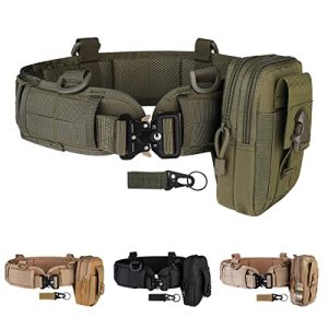 Tactical Battle Belt Set - Army Green Military Waist Belt