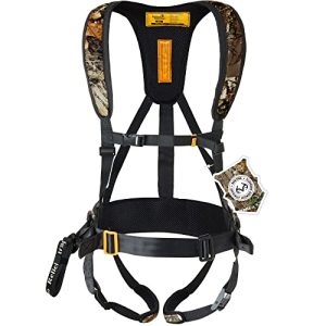 Edge Camo Hunting Safety Harness with Tree Strap - Adjustable M/L/XL/XXL-Large.