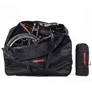 The Ultimate 20 Inch Folding Bike Bag: Waterproof and Durable for All Your Travel Needs - Great for Cars, Trains and Airplanes