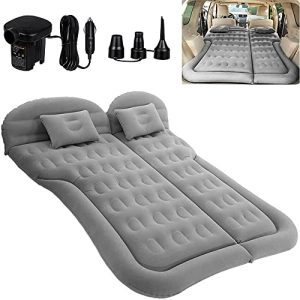 Portable SUV Air Mattress with 6 Chambers - Comfortable Camping Bed for Home and Car Travel