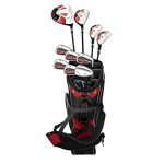 Nitro Blaster Golf Set - Graphite Men's Professional - Right Handed, Silver