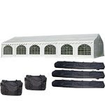 Flame Retardant PVC Party Tent: Heavy Duty Canopy Gazebo