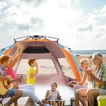 XX-Large Beach Tent Sun Shelter for 5-6 Persons - Instant Pop Up, UV Protection, Waterproof, Portable Shade - Image 2