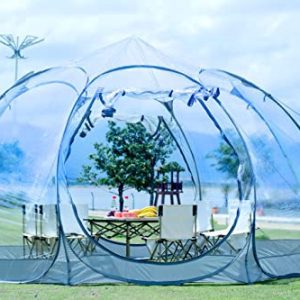 Outdoor Oasis: SAEWTINOR Pop-Up Clear Tent for Year-Round Gatherings