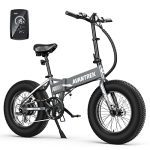 500W Electric Bike, 20"x4" Fat Tires, 48V/10Ah Battery