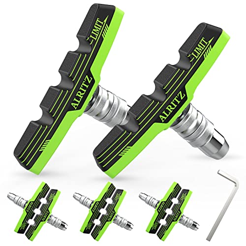 6PCS Professional V-Brake Pad Set for Road and Mountain Bikes - Quiet and Reliable.