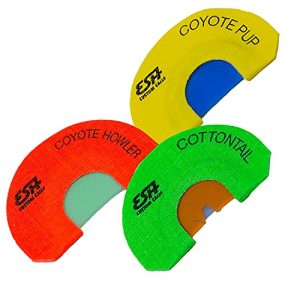 ESH Mouth Coyote Call Combo Pack: Fool the Most Suspicious Coyotes with Lifelike Calls – Your Compact Hunting Gear for Novice and Pro Hunters