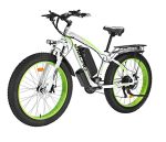 Electrical Bike E-Bike Fats Tire Electrical Bicycle 26" 4.0 Adults Ebike 1000W Detachable 48V/13AH Battery Shimano 21-Pace Shifting for Path Using/Tour/Commute UL and GCC Licensed.