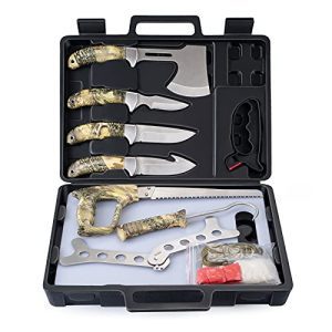 Hunting Knife Set - 14 Pieces, Deer Hunting Gear