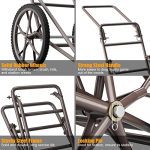 Folding Deer Cart - Heavy-Duty Steel Game Cart for Effortless Hunting Trophy Transport - Image 2