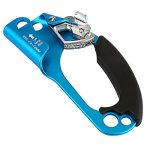 Mountaineering Climbing Hand Ascender for Arborist Tree Climbing Rigging 8-12MM Rope Clamp Rappelling Gear Gear, Proper Hand.