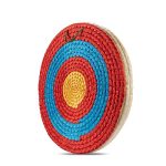 Conventional Hand-Made Straw Archery Goal, Arrow Goal for Recurve Bow Longbow or Compound Bow(Conventional Goal Dia Φ:19.7in / 3 Layers).