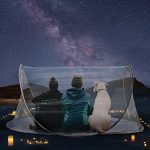 EighteenTek Clear Pop Up Tent - Stargazing Outdoor Bubble for 2 Persons