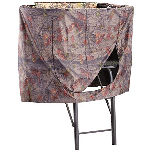 Stealth Mode: Guide Gear Universal Hunting Tree Stand Blind - Your Camo Companion for the Ultimate Hunting Experience.