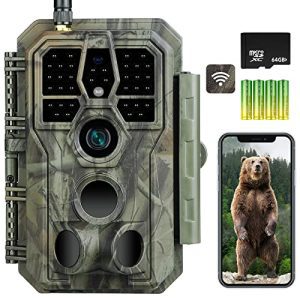 WiFi Trail Camera 32MP: Capture Wildlife with Lightning