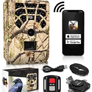 XP Cellular Trail Cameras: HD Night Vision WiFi Security Camera for Hunting & Home Surveillance