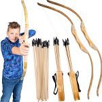 Island Genius Outdoor Archery Set - Classic Wooden
