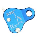 Climbing Ascender Fall Safety Self Lock Alloy Belay System Climbing 8mm-13mm Rope Grip Clamp for Rock Climbing, Mountaineering, Pace Descent, Caverns, Rescue.