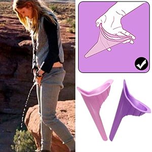 2-Pack Reusable Standing Urinal for Women - Portable Female Urination Device for Camping, Outdoors, and Pregnancy.