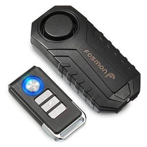 Fosmon Bike Alarm with Remote - 113dB Anti-Theft