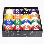 Elevate Your Billiards Experience with ISPiRiTo Regulation Dimension 2-1/4 Inch Pool Ball Set