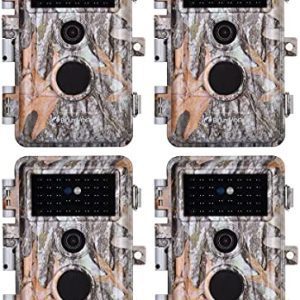 4-Pack Trail Cameras 24MP - Ultimate Game