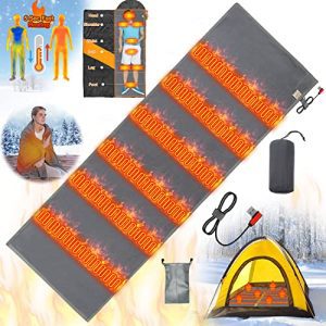 Heated Sleeping Bag Liner - USB-Powered Electric