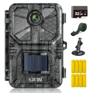 1520P 20MP Trail Camera, Game Cameras with Night