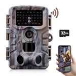 WiFi Trail Camera 4K 48MP - Game Camera with Night Vision