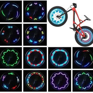Colorful LED Bike Wheel Lights: Safety and Fun for Night Cycling