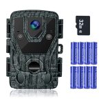Capture Wildlife Secrets with the 24MP No Glow Night Vision Trail Camera