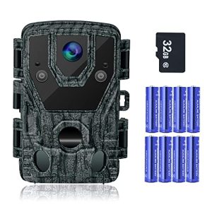 Capture Wildlife Secrets with the 24MP No Glow Night Vision Trail Camera