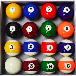 Elevate Your Billiards Game with Collapsar Deluxe Marble-Swirl Billiard Pool Balls Set