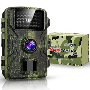 TIFOR Path Camera 24MP 1080P - H.264 HD Video Game Camera with Night Vision 940NM IR LED 120° Wide-Angle IP66 Waterproof Fast 0.3s Motion Activated - Clear 100ft Path Cam for Security Hunting