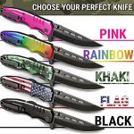 Spring Assisted Army Style Pocket Folding Knife - Your All-Purpose Outdoor Companion! - Image 6