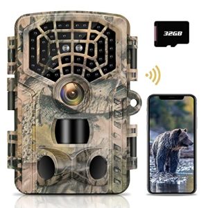 4K 48MP WiFi Trail Camera with Night Vision - Motion