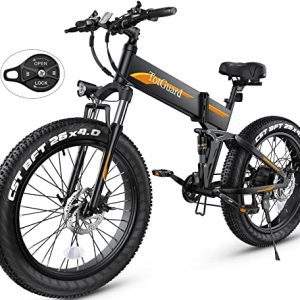 Ultimate Adventure Companion: 26'' Fat Tire Electric Bike with 500W Power and Foldable Design