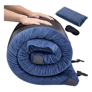 Portable Memory Foam Camping Mattress with Waterproof Cover - Sleep Comfortably Anywhere! 🏕️