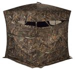 RHINO Blinds R150-RTE Hunting Ground Blind - 3 Person Capacity in Realtree Edge Camo.