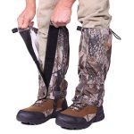 Stay Dry and Comfortable on Your Next Outdoor Adventure with Pike Path Leg Gaiters - Perfect for Hiking, Hunting, and Snowshoeing in Hidden Timber Camo!