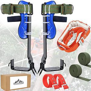  - Non-Slip Pedal - 2 Gears - Premium Tree Climbing Equipment Set.