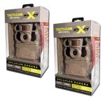 2 Pack Reveal X Gen 2.0 LTE Mobile Hunting Camera - Compatible with AT&T & Verizon, HD Video & Photo, Low Glow IR LED Flash (TA-TC-XG2) for Hunting, Security, & Surveillance (2 Pack X Gen 2.0).