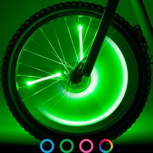 Turn Your Bike Into a Light Show with LED Bike Spoke Wheel Light Tubes