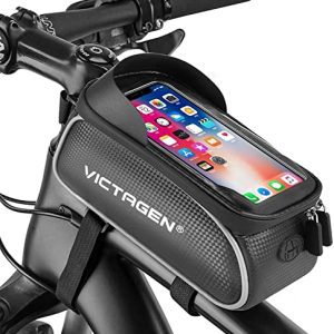 Bike Phone Front Frame Bag - Ultimate Waterproof Holder for iPhone 11 XS Max XR Fit 6.5
