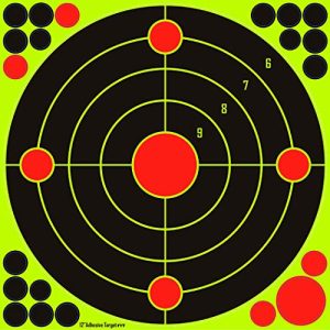 Rinling 12-inch Reactive Splatter Targets - 20 Pack for Various Shooting Games.