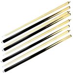 Rack 'Em Up with Confidence: Set of 4 Home Bar Billiard Cue Sticks